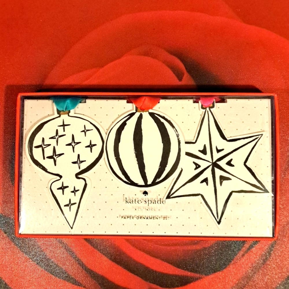 Kate Spade Ornament Set